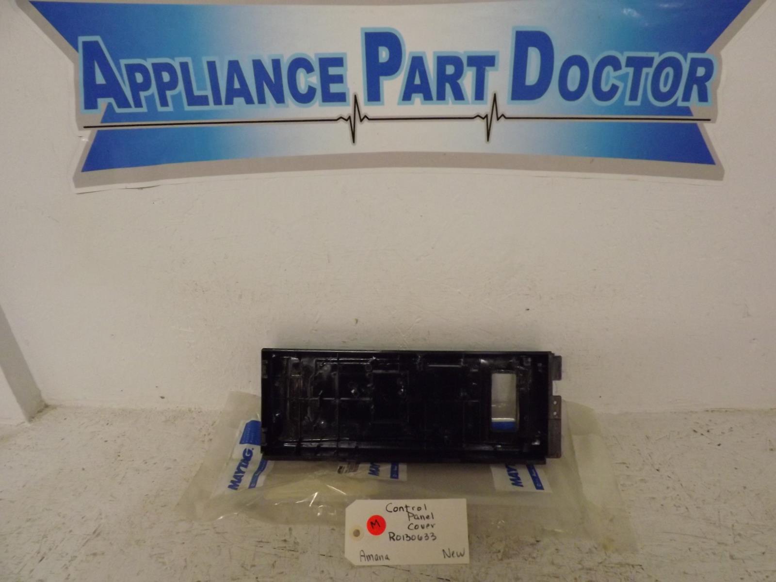 Amana Microwave R0130633 Control Panel Cover New Amana Microwave R0130633 Control Panel Cover New